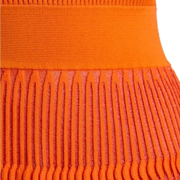 Milly  coral Sleeveless Knit Dress/ The size is medium but may fit size small. - Picture 13 of 14